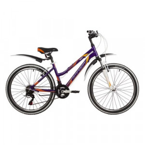 Велосипед Stinger Laguna 24&quot; фиолетовый рама 12&quot; (2022) 