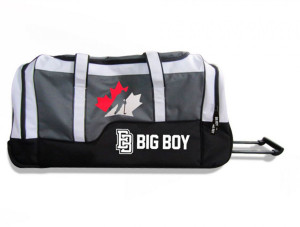 Баул хоккейный на колесах BIG BOY Canadian Edition Серо-черный 36&quot; 