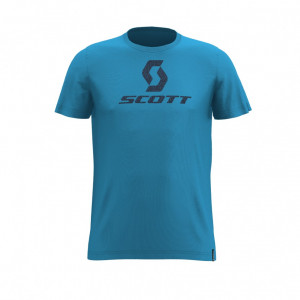 Футболка Scott 10 Icon кор. рукав atlantic blue (2022) 