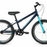 Велосипед Altair MTB HT 20 1.0 темно-синий/бирюзовый Рама: 10.5" (2022) - Велосипед Altair MTB HT 20 1.0 темно-синий/бирюзовый Рама: 10.5" (2022)