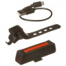 Фонарь велосипедный STG, TL5407, задний, USB, резин. хомут, аккум. (3.7V 550mAh), черный - Фонарь велосипедный STG, TL5407, задний, USB, резин. хомут, аккум. (3.7V 550mAh), черный