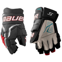 Перчатки Bauer Supreme F40 Pro S26 JR black/red (1067169) Перчатки Bauer Supreme F40 Pro S26 JR black/red (1067169)