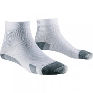 Носки X-Socks Run Discover Ankle arctic white/pearl grey W002 