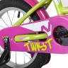 Велосипед NOVATRACK TWIST 14" зеленый-розовый (2021) - Велосипед NOVATRACK TWIST 14" зеленый-розовый (2021)