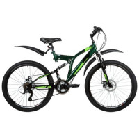 Велосипед Foxx Freelander 26" зеленый (2021)