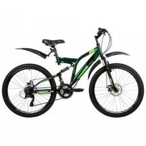 Велосипед Foxx Freelander 26&quot; зеленый (2021) 