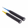 Набор для бадминтона Wish Alumtec 502 (2 ракетки + 2 волана) синий/желтый - Набор для бадминтона Wish Alumtec 502 (2 ракетки + 2 волана) синий/желтый