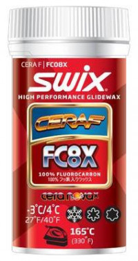 Порошок фторовый Swix Cera F +4C/-3C 30 гр (FC08X)