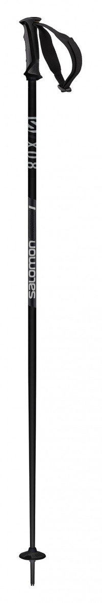Палки горнолыжные Salomon X 08 black (2022)