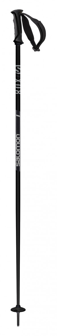 Палки горнолыжные Salomon X 08 black (2022)