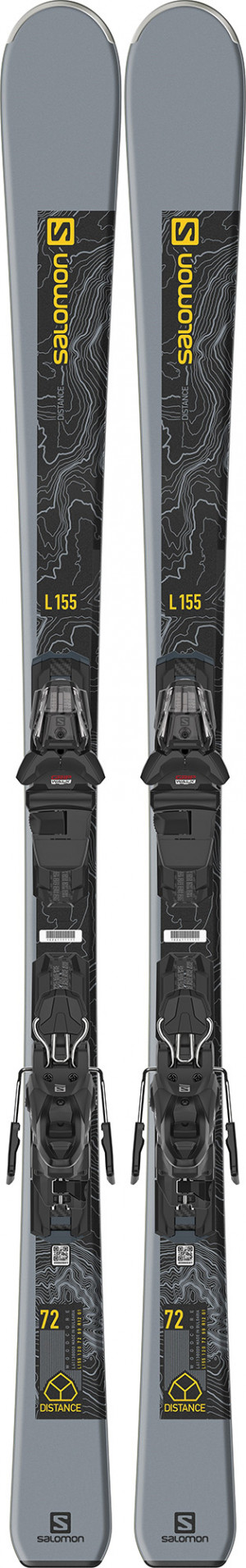 Горные лыжи Salomon E Distance 72 + M10 GW (2022) 