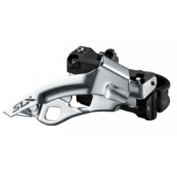 SHIMANO Переключатель передний FD-T8000-L, DEORE XT, для 3X10 ск., верхняя тяга, с адаптером 31,8мм, угол: 66-69°, б/уп.