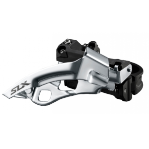 SHIMANO Переключатель передний FD-T8000-L, DEORE XT, для 3X10 ск., верхняя тяга, с адаптером 31,8мм, угол: 66-69°, б/уп. 