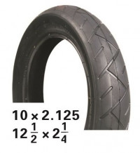 Велопокрышка Hota 12 1/2 х 2 1/4 (57-203) 09-500236 (до 2 Bar) слик черная