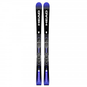 Горные лыжи Head Supershape e-Titan SW BB-PR + крепления PRD 12 GW Brake 85 [F] black/blue (2025) 