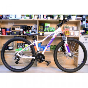 Велосипед Stark Viva 27.2 HD белый/фиолетовый рама: 18&quot; (Демо-товар, состояние идеальное) 