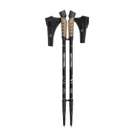 Палки для скандинавской ходьбы телескопические регулируемые Necasil Nordic Walking Poles black