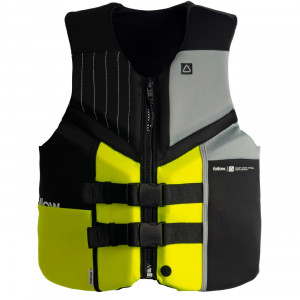 Спасательный жилет мужской Follow Cure 2 CGA Life Jacket fluro yellow/black 