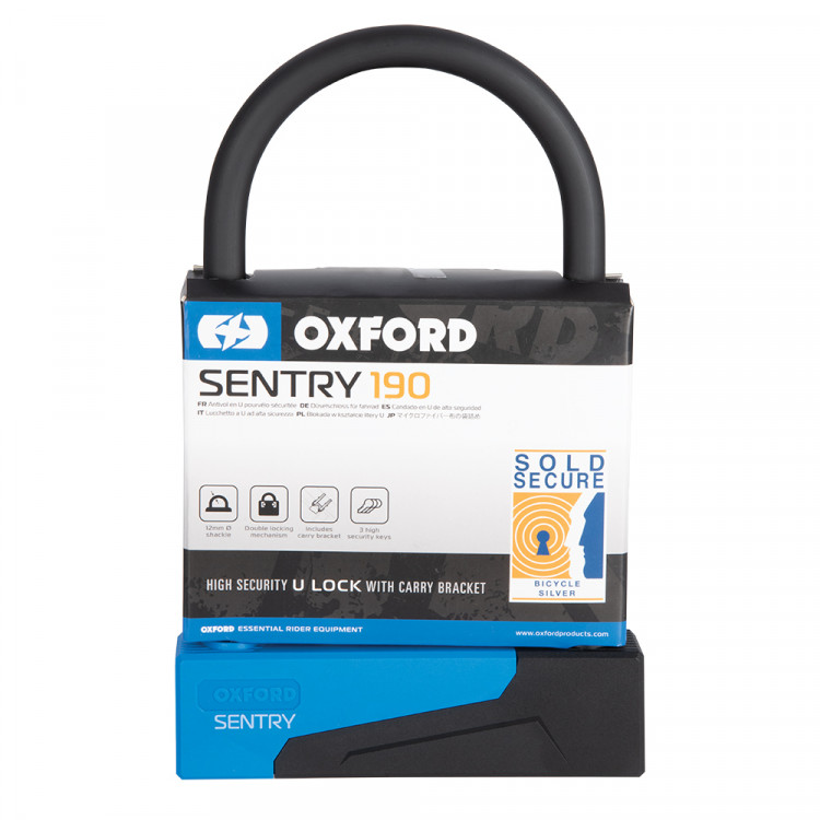 Oxford Sentry U Lock 190mm 110mm