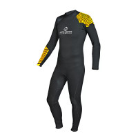 Гидрокостюм длинный прокатный Spinera Professional Rental Fullsuit 3/2 mm Black/Yellow S23 размер S