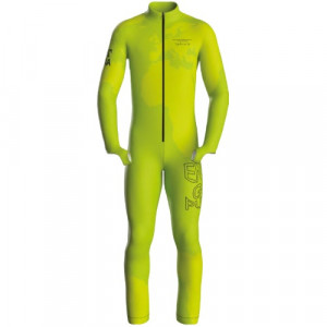 Спусковой комбинезон с защитой флис Energiapura Racing Suit Globe Thermospeed SR acid green 