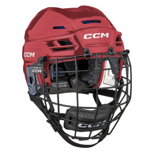 Шлем с маской CCM Tacks 310 Combo S26 JR red 