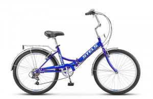 Велосипед Stels Pilot-750 24&quot; Z010 синий (2019) 