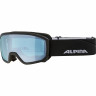 Маска Alpina Scarabeo JR Q-Lite black/blue matt/Q-Lite blue sph. S2 - Маска Alpina Scarabeo JR Q-Lite black/blue matt/Q-Lite blue sph. S2