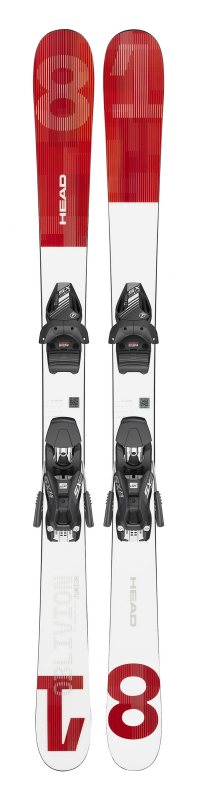 Горные лыжи Head Oblivion Jr white/red + крепление SX 7.5 GW CA BRAKE 90 [J] (2023)