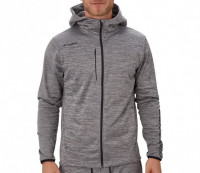 Толстовка BAUER VAPOR FLEECE ZIP HOODIE GRY - YTH (2021)