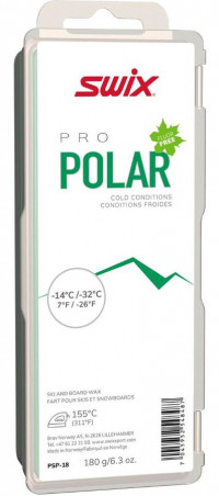 Парафин Swix Polar -14°C/-32°C 180 гр (PSP-18)