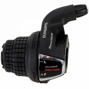 Шифтер Shimano SL-RS35-LN, TOURNEY, 3-ск.(FRICTION) 1800мм трос, без дисплея, CI-DECK NOT COMPATIBLE, б/уп. 