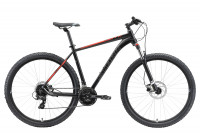Велосипед Stark Router 29.3 HD черный/красный Рама: 18" (2022)