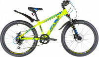 Велосипед NOVATRACK EXTREME 24" зеленый (11" рама) (2020)