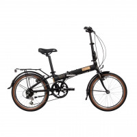 Велосипед Novatrack Vortex 20" черный (2024)