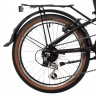 Велосипед Novatrack Vortex 20" черный (2024) - Велосипед Novatrack Vortex 20" черный (2024)