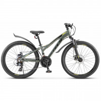 Велосипед Stels Turbo-460 MD 24" Z010 (м) темно-зеленый рама: 11" (2025)