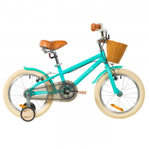 Велосипед Novatrack Adele 16" бирюзовый (2026) 