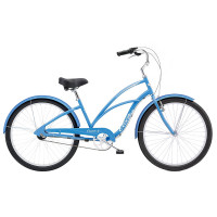 Велосипед Electra Cruiser 3i Step-Thru 26" french blue (2025)