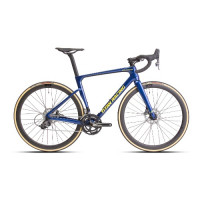 Велосипед Titan Racing Valerian Carbon Pro 700C DarkBlue/Gold рама: S (50 cm) (2024)