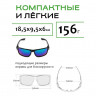 Очки велосипедные Rockbros 10076 черные/синие - Очки велосипедные Rockbros 10076 черные/синие