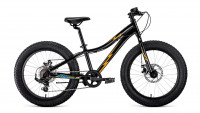 Велоспиед Forward BIZON MICRO 20 черный\желтый (2021)