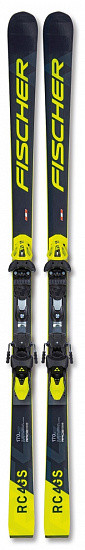 Горные лыжи Fischer RC4 WC GS JR M/O-Plate без креплений (2021)