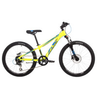 Велосипед Novatrack Extreme HD 24" салатовый рама: 11" (2024)