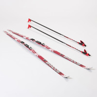 Комплект беговых лыж Brados NNN (Rottefella) - 200 Wax LS Red