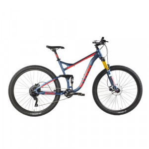 Велосипед Stark Tactic FS LT 29.5 HD темно-синий матовый/красный рама: 22&quot; (2024) 