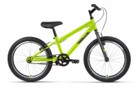 Велосипед Altair MTB HT 20 1.0 ярко-зеленый/серый Рама: 10.5" (2022)