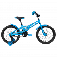Велосипед Stark Tanuki 18" синий/белый Рама: One Size (2023)
