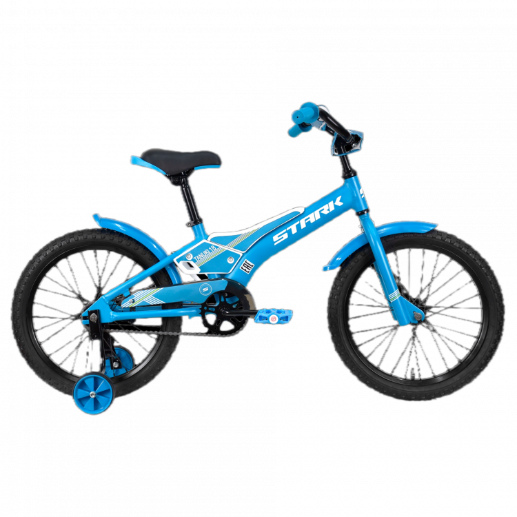 Велосипед Stark Tanuki 18" синий/белый Рама: One Size (2023) купить со ...