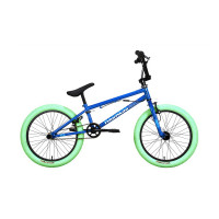 Велосипед Stark Madness BMX 2 синий/белый/зеленый (2023)